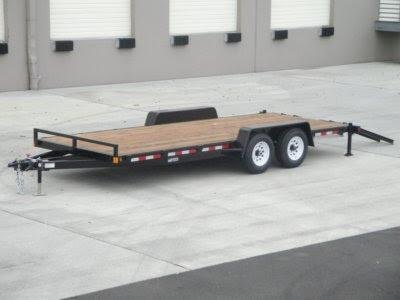 2022 Iron Eagle 10K 16' lightly used Equipment Trailer