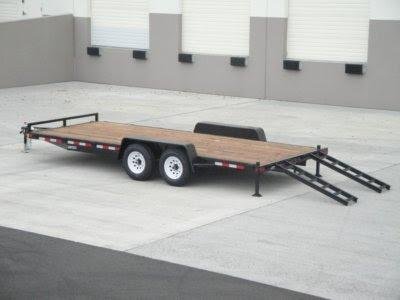 2022 Iron Eagle 10K 16' lightly used Equipment Trailer