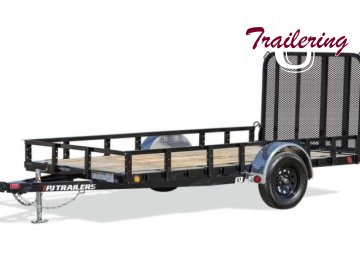 2022 PJ Trailers U7 Trailer 6.5 x 12 5200 gvwr w/ brakes; lightly used