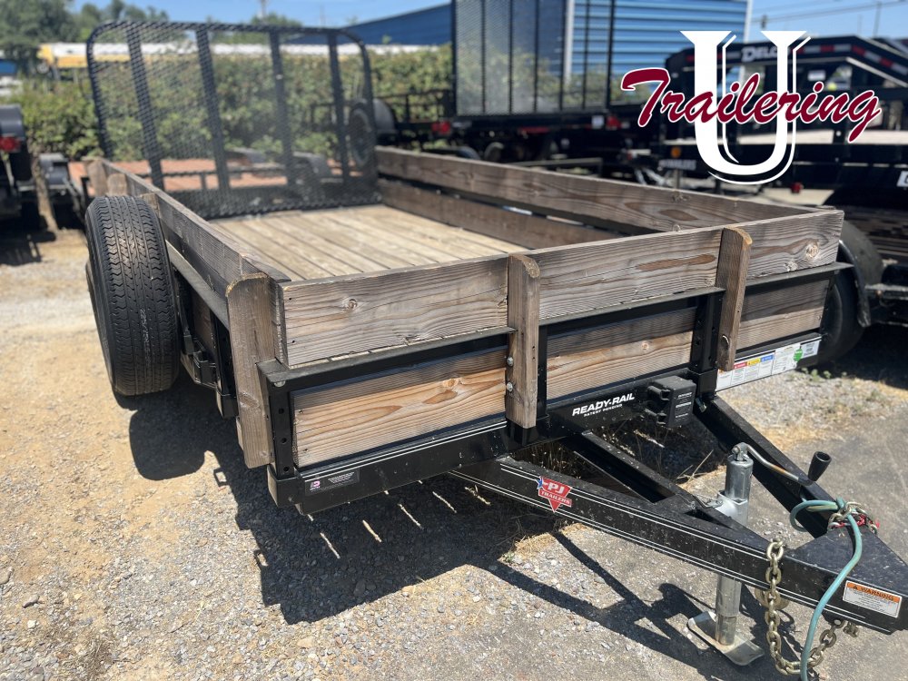 2022 PJ Trailers U7 Trailer 6.5 x 12 5200 gvwr w/ brakes; lightly used