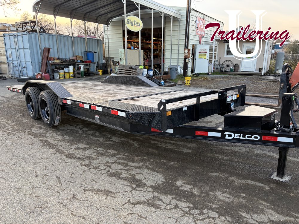 102x20' Delco Buggy Hauler Tilt