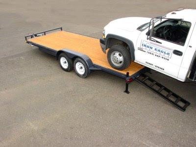 2025 Iron Eagle 7'x16' 7k Car Trailer