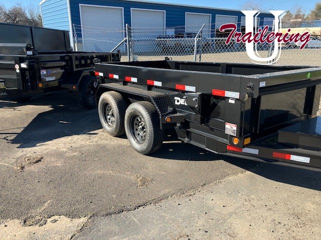 2025 Delco 5'x10' Bumper Pull 12k RED