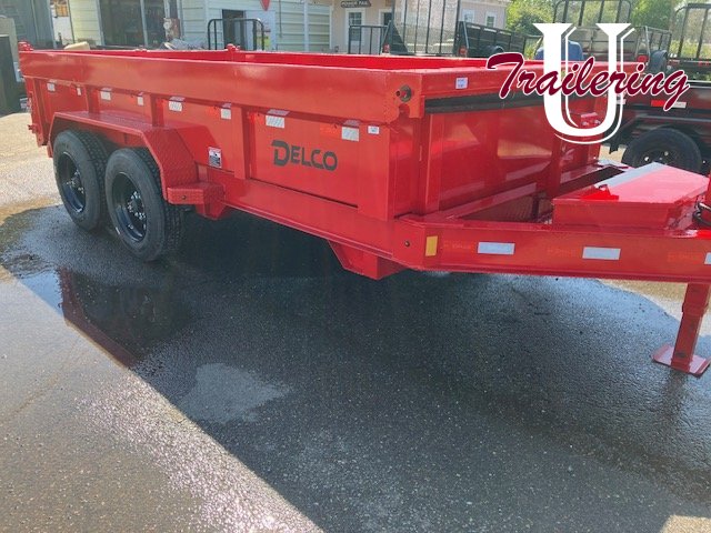 2026 Delco 7'x12' Bumper Pull 8 LUG