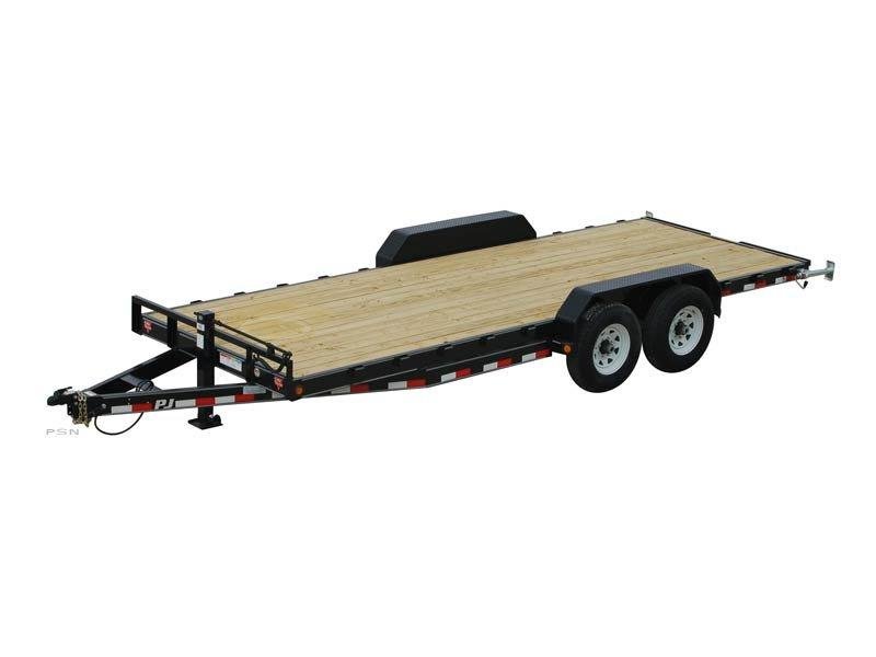 2024 PJ 7x20 Trailers 6 in. Channel Equipment Trailer (CC) 8 LUG