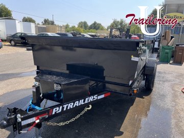 2026 PJ Trailers D7 7'x14' 1/2 low pro