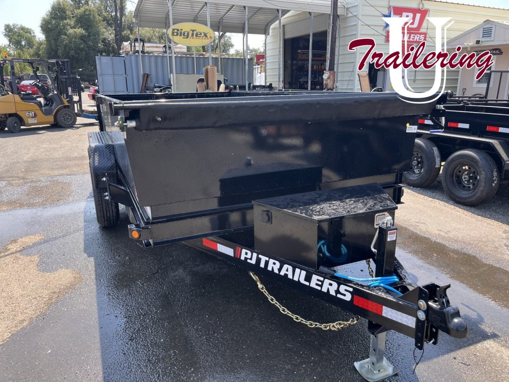 2026 PJ Trailers D7 7'x14' 1/2 low pro