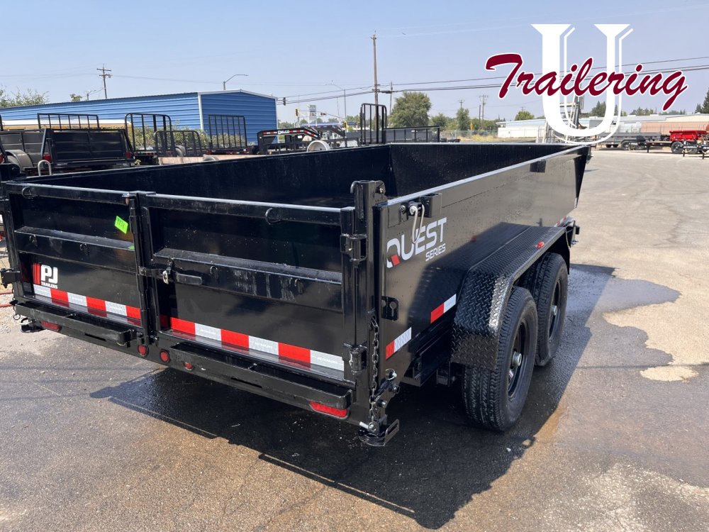 2026 PJ Trailers D7 7'x14' 1/2 low pro