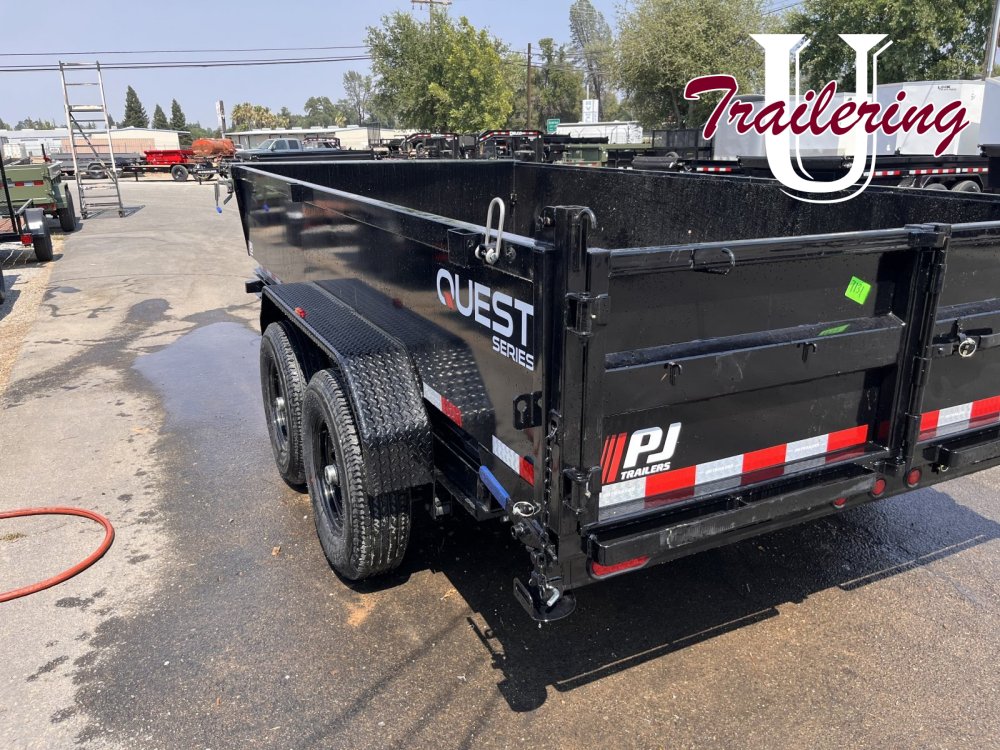 2026 PJ Trailers D7 7'x14' 1/2 low pro