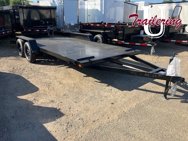 2026 7x18 7k car hauler all steel with a dove tail