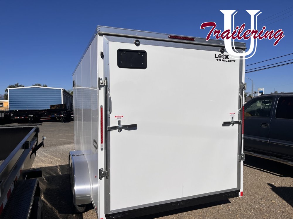 2026 Look Trailers 7x14 7K Plus 6" higher roof, bar locks