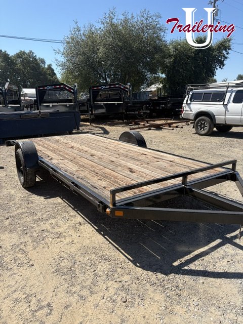 2019 Iron Eagle atv trailer with side load and slide in ramps