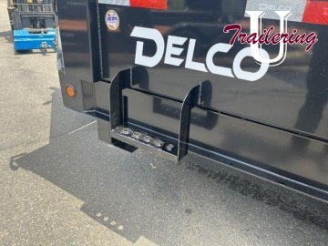 2026 Delco 7'x14' Bumper Pull 8 LUG 4' WALLS