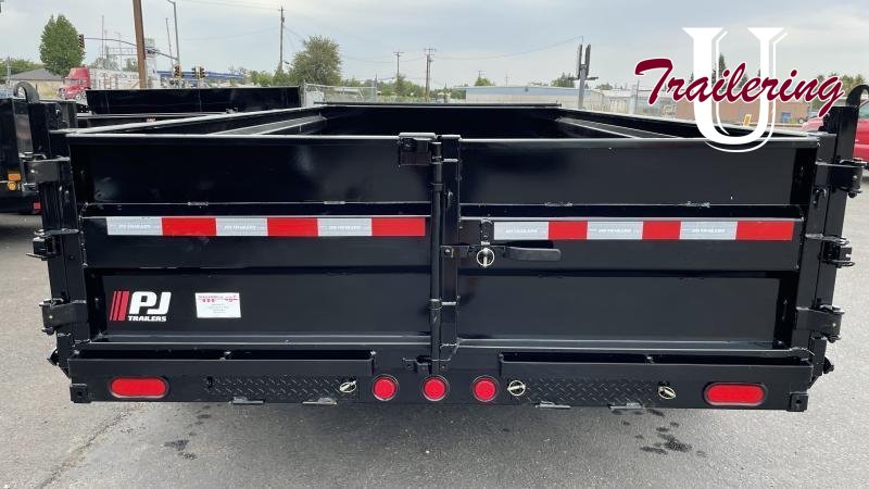 2026 PJ 7'x14' Full Low-Pro 14k Hydraulic jack, 14 ply tires