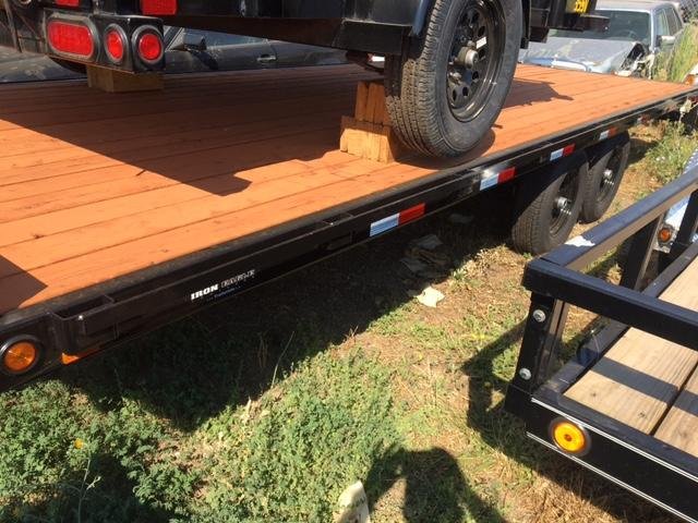 2025 Iron Eagle 8x20 Titan, 10k, equipment Deckover Trailer