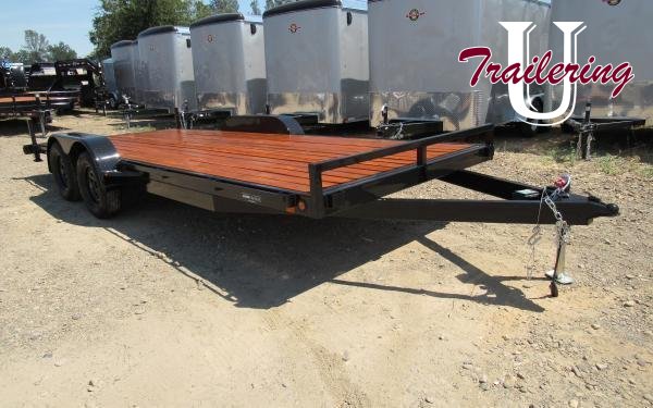 2026 Iron Eagle 7'x16' 7K Car Hauler with 2' Dovetail