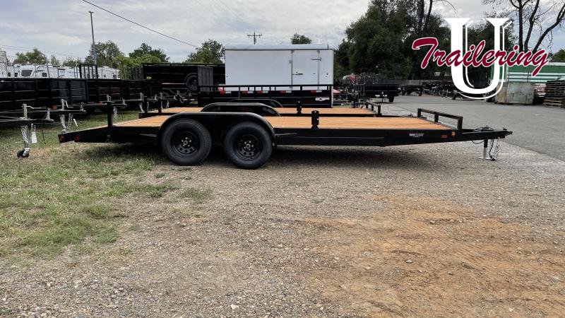 2026 Iron Eagle 7'x16' 7K Car Hauler with 2' Dovetail