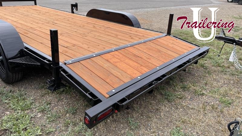 2026 Iron Eagle 7'x16' 7K Car Hauler with 2' Dovetail
