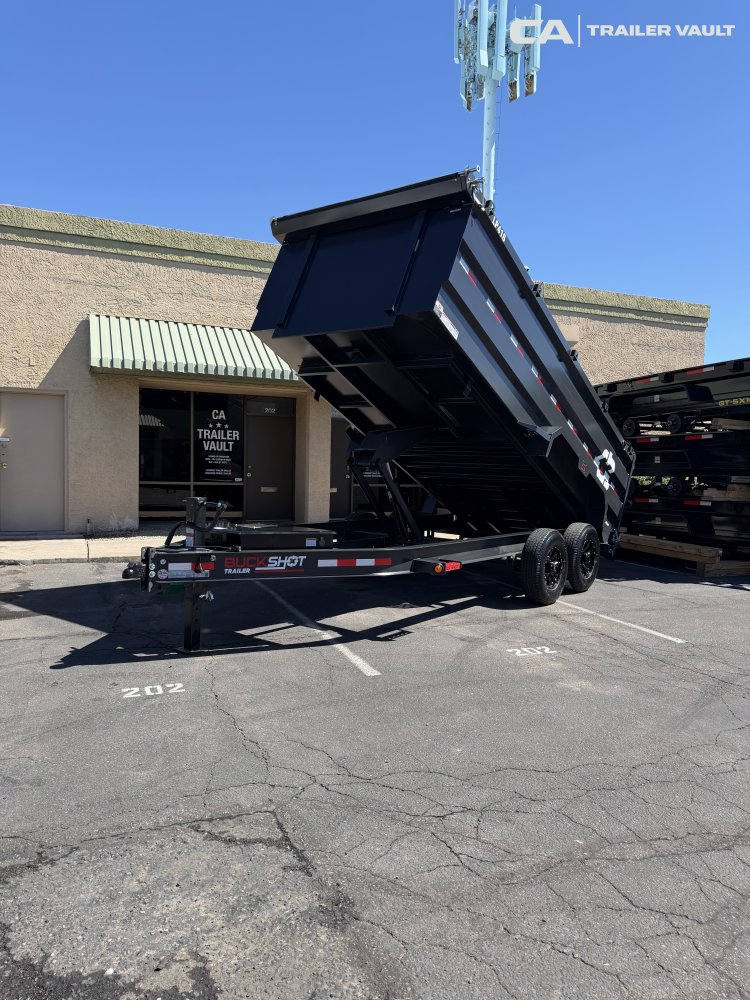 7'x16' Buckshot Trailers Dump