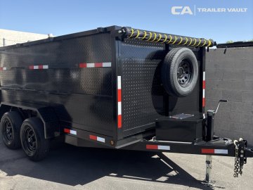 8'x12' PoleStar Trailer Inc Dump