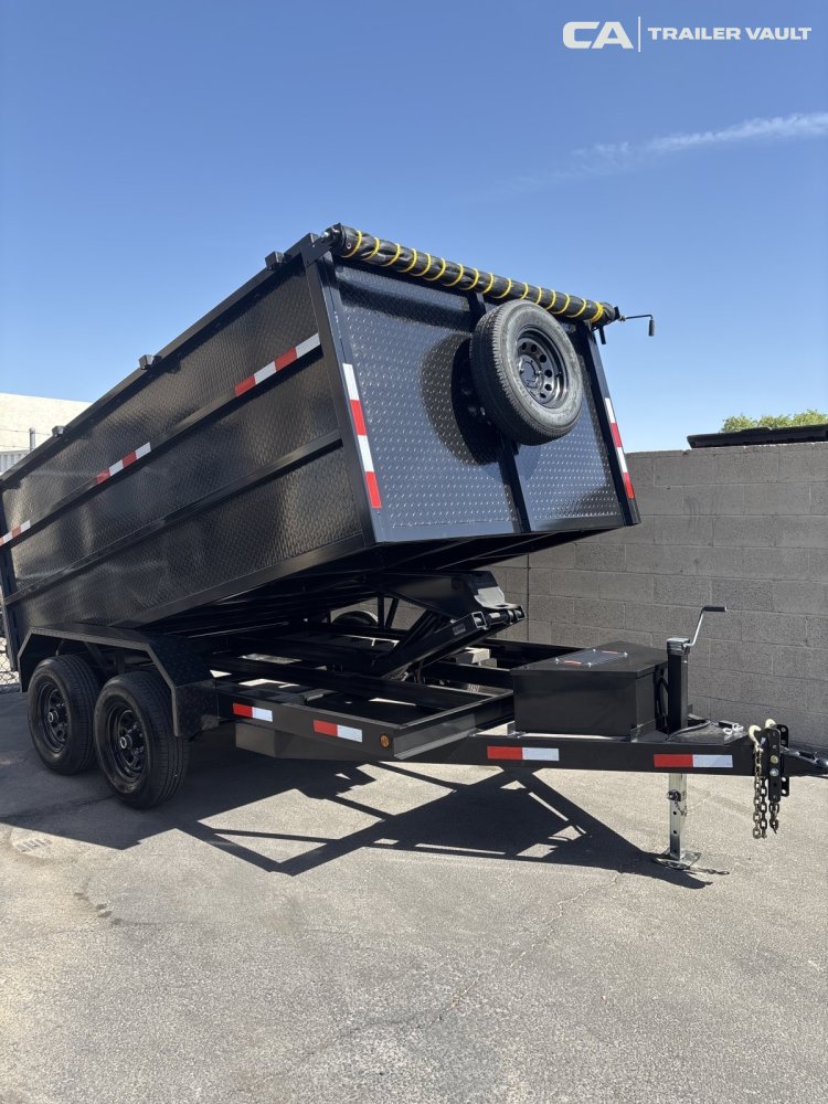 8'x12' PoleStar Trailer Inc Dump