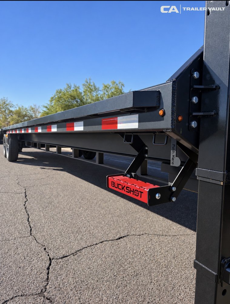 2027 9×32 Equipment Flatbed Trailer photo 4