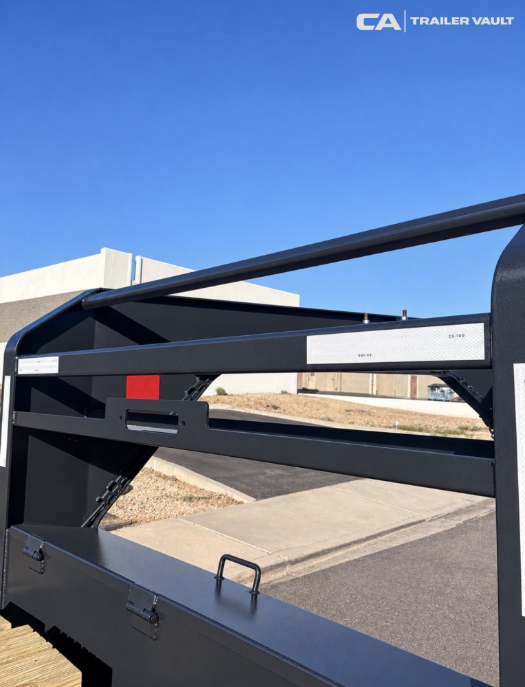 2027 9×32 Equipment Flatbed Trailer photo 5