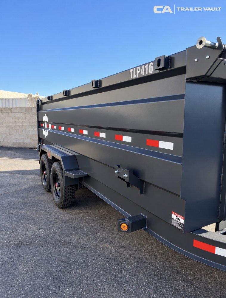 2027 7×16 Dump Trailer photo 8