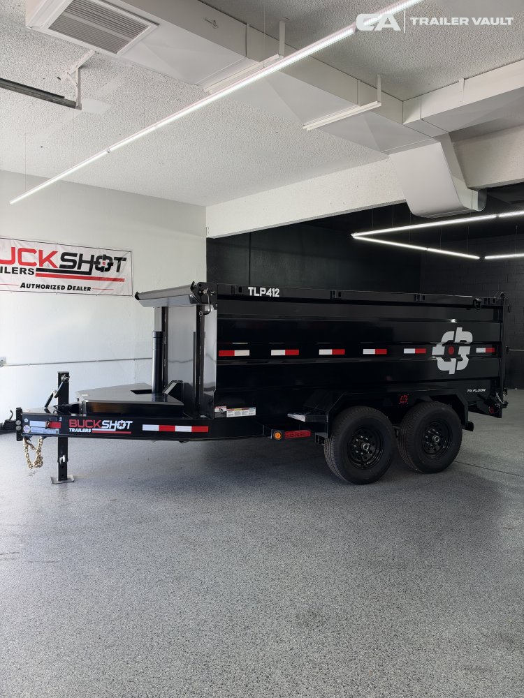 7'x12' Buckshot Trailers Dump
