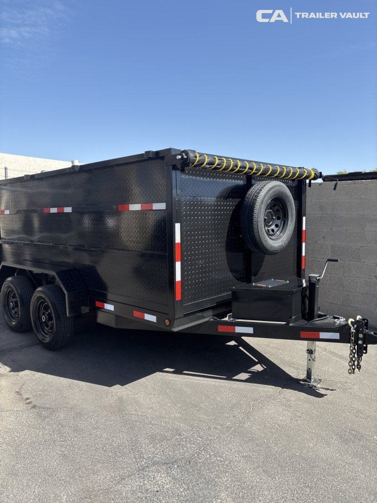 8'x12' MEGA TRAILERS Dump