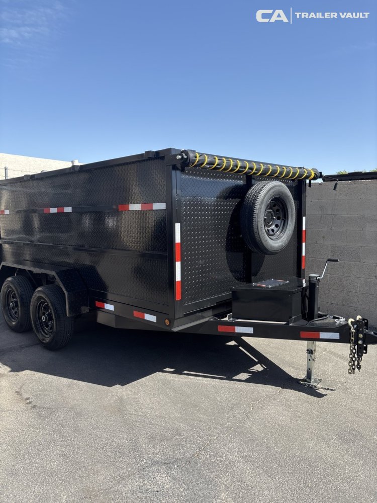 8'x12' PoleStar Trailer Inc Dump