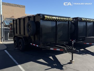 8'x12' PoleStar Trailer Inc Dump