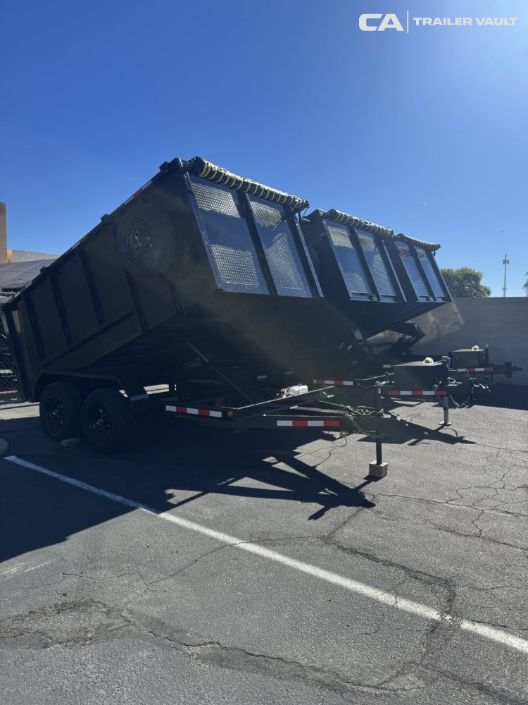 8'x12' PoleStar Trailer Inc Dump