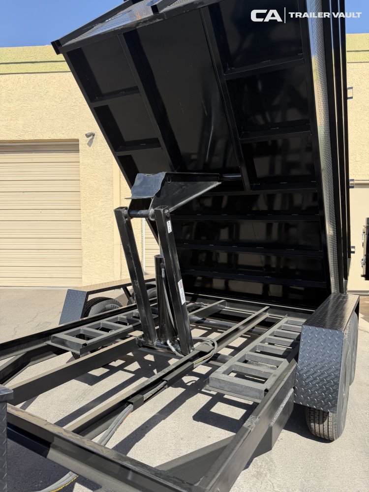 8'x12' MEGA TRAILERS Dump