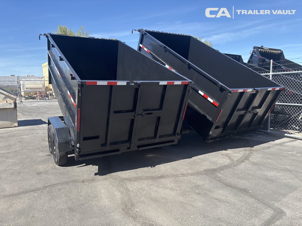 8'x12' MEGA TRAILERS Dump
