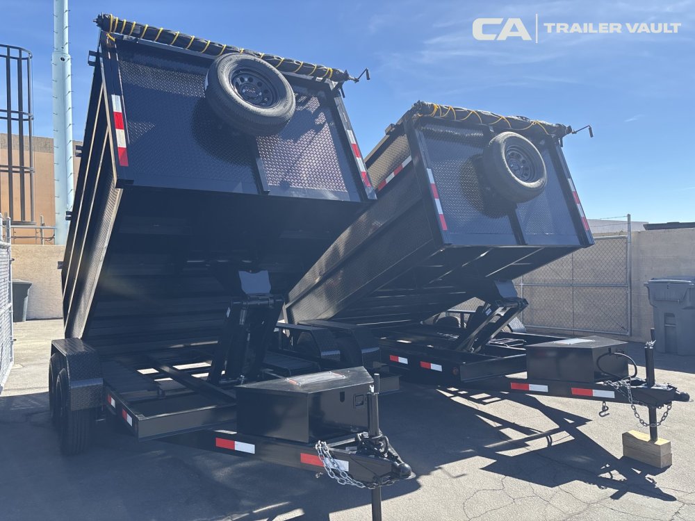 8'x12' PoleStar Trailer Inc Dump