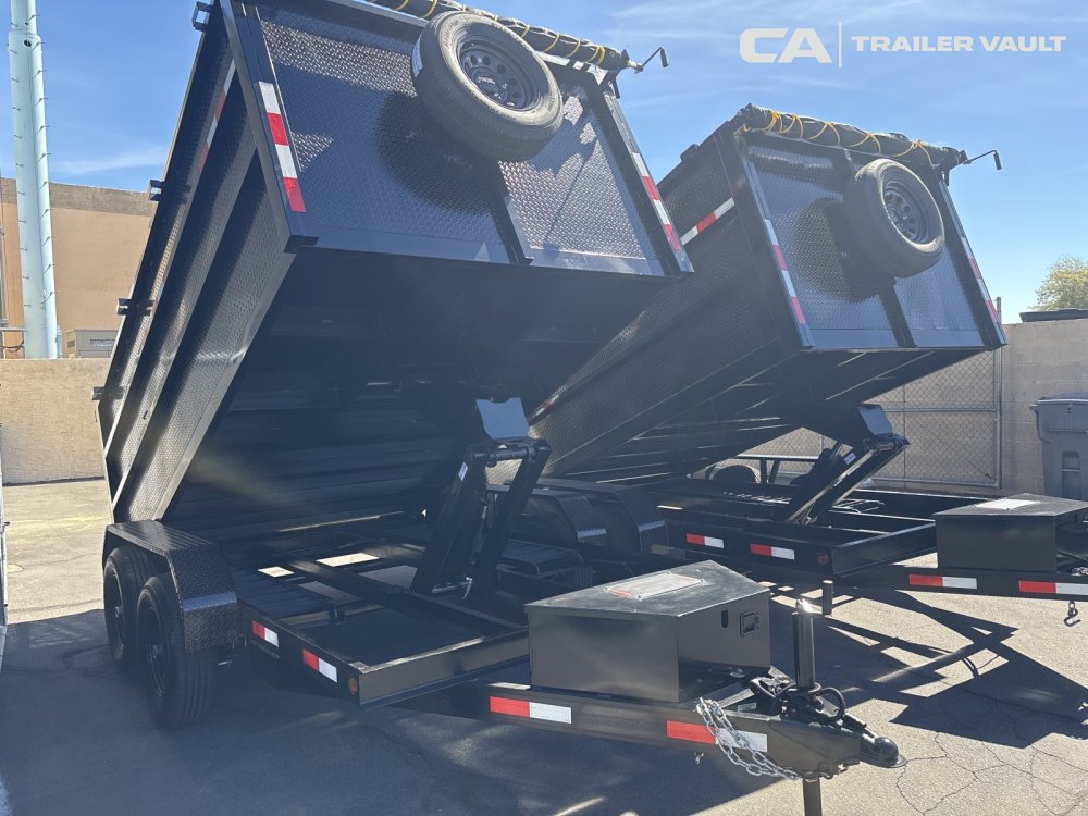 8'x12' PoleStar Trailer Inc Dump