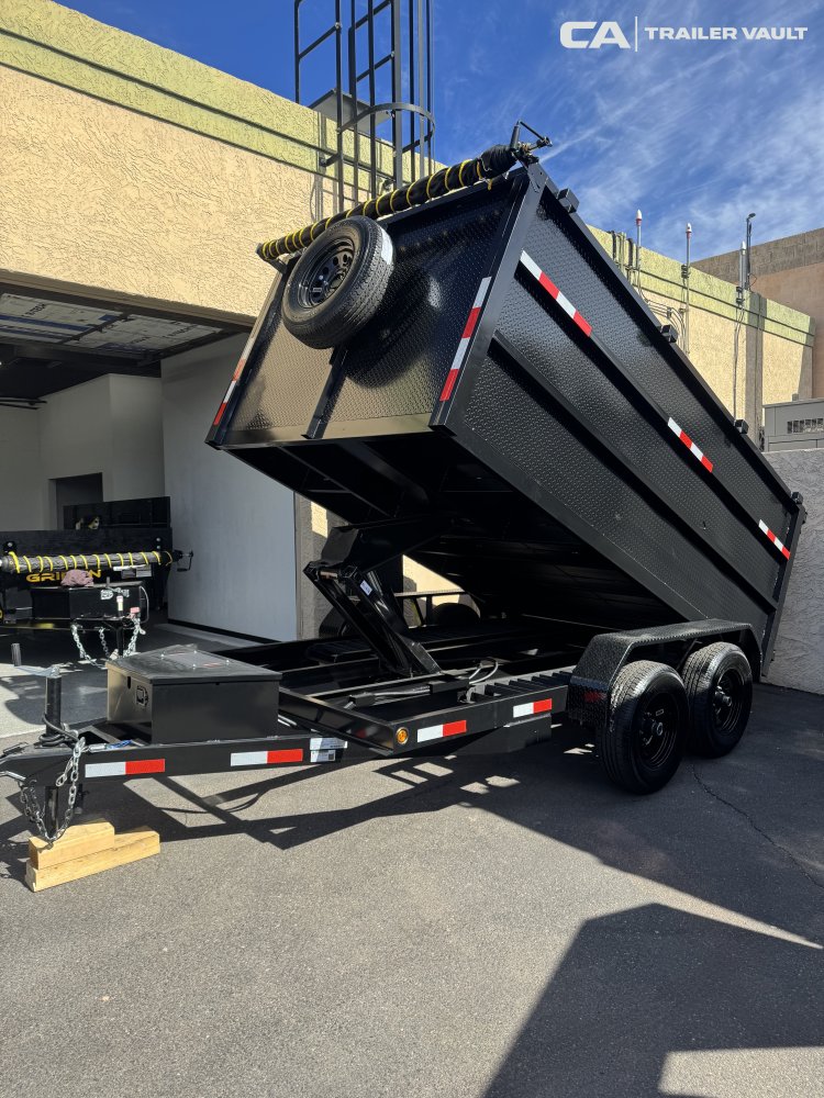8'x12' PoleStar Trailer Inc Dump