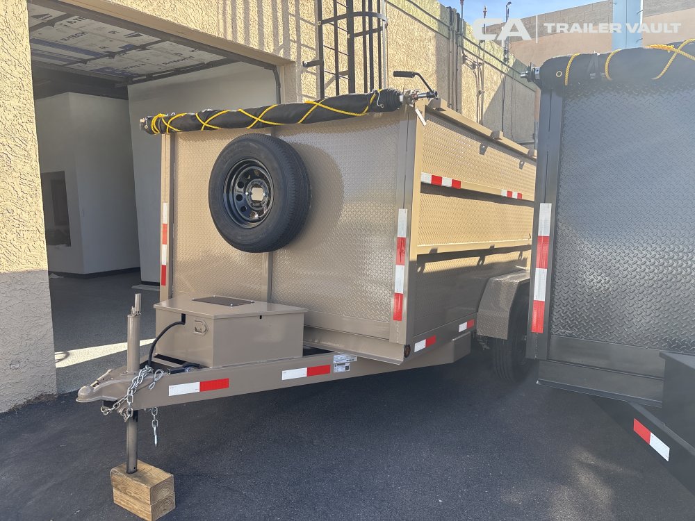 8'x12' MEGA TRAILERS Dump