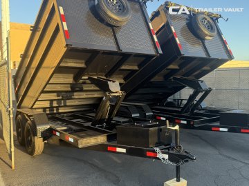 8'x12' PoleStar Trailer Inc Dump
