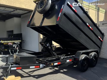8'x12' PoleStar Trailer Inc Dump