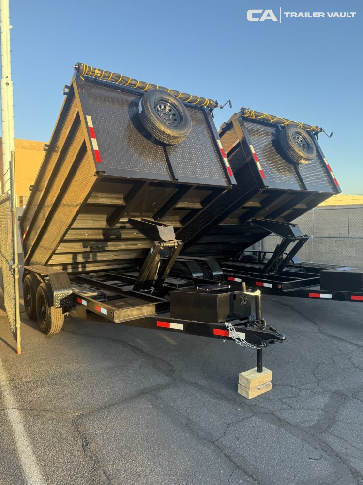 8'x12' MEGA TRAILERS Dump