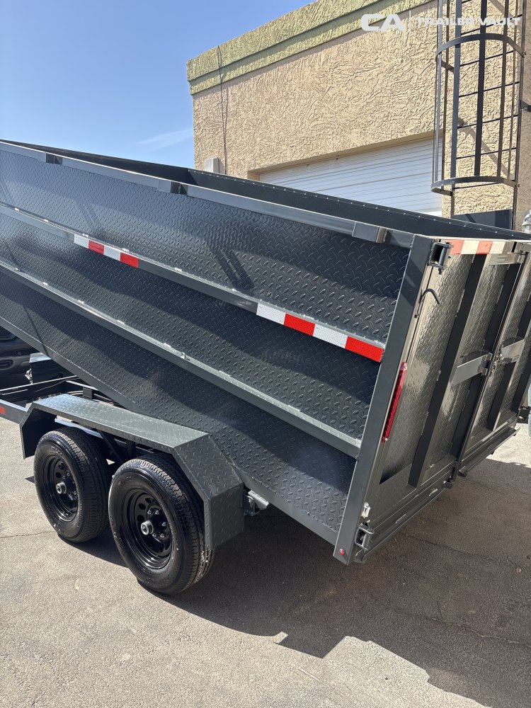 8'x12' MEGA TRAILERS Dump