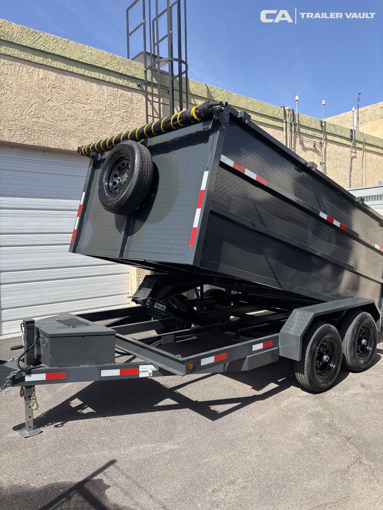 8'x12' MEGA TRAILERS Dump
