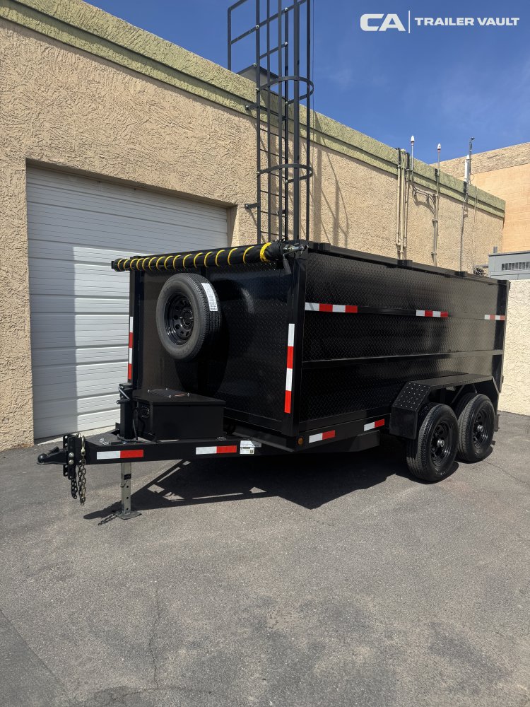 8'x12' PoleStar Trailer Inc Dump