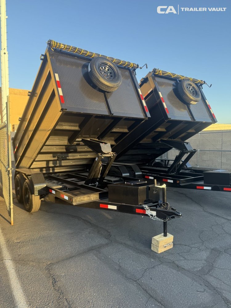 8'x12' MEGA TRAILERS Dump