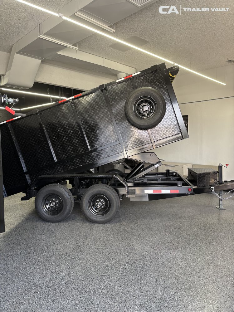 8'x12' PoleStar Trailer Inc Dump