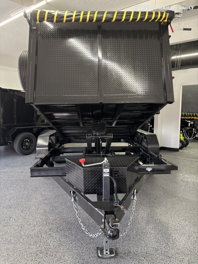8'x12' PoleStar Trailer Inc Dump
