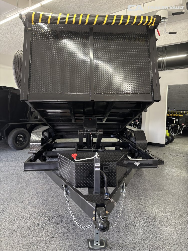8'x12' PoleStar Trailer Inc Dump