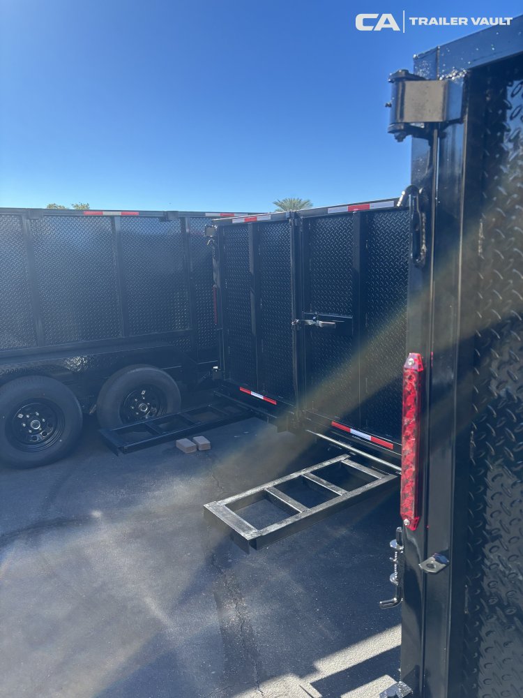 8'x12' PoleStar Trailer Inc Dump